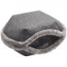 Cat and Dog Bed Lugano Ø 55 cm, Anthracite