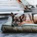 Dog Cushion Ribe 100x70 cm, Darkgreen
