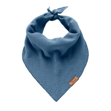 NOLA三角圍巾 - 藍色 - L