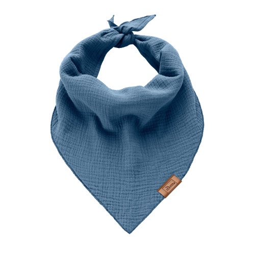 NOLA三角圍巾 - 藍色 - L