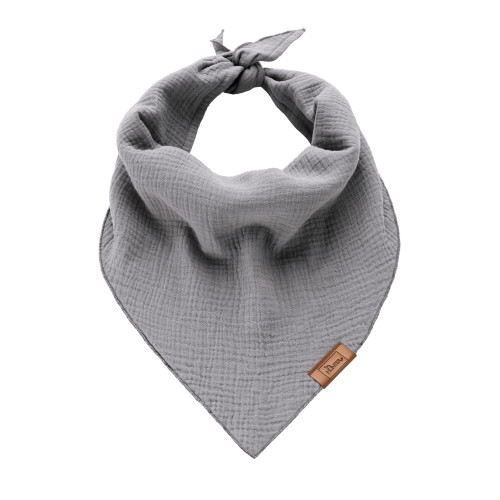 NOLA三角圍巾 -  灰色 - L